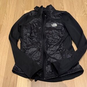 The north face zip up fleece
